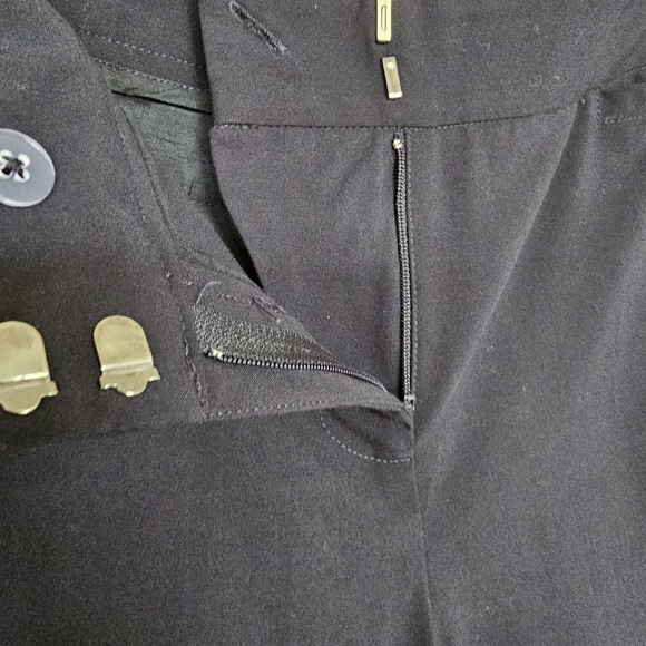 Cabi Style 661R Wide Leg Trouser Pants Navy Size 8 - Picture 6 of 7